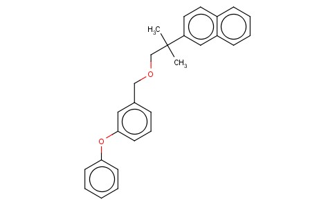 3-PHENOXYBENZYL 2-(2-NAPHTHYL)-2-METHYLPROPYL ETHER
